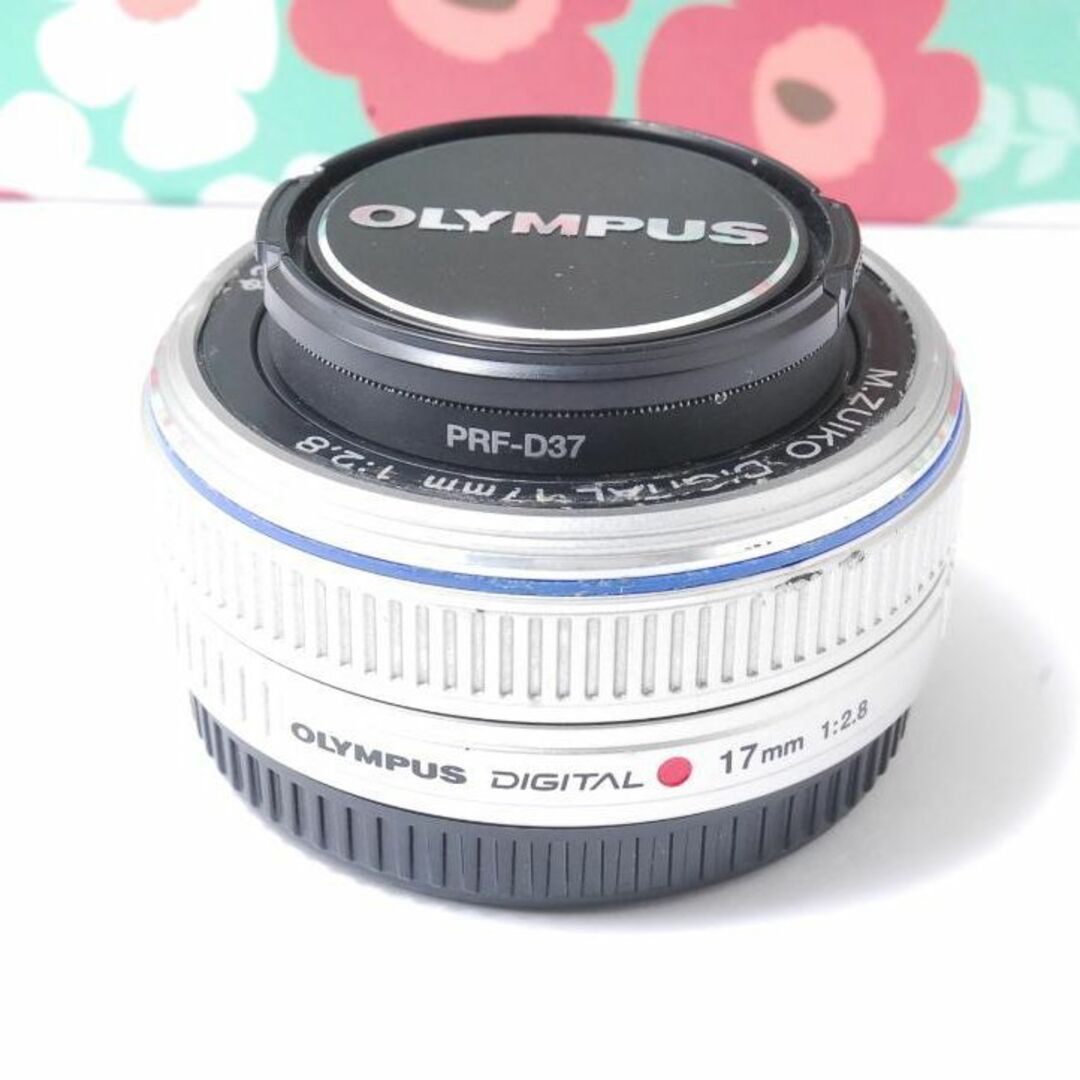 ❤正常動作品❤️大人気単焦点パンケーキレンズ❤️オリンパス 17mm F2