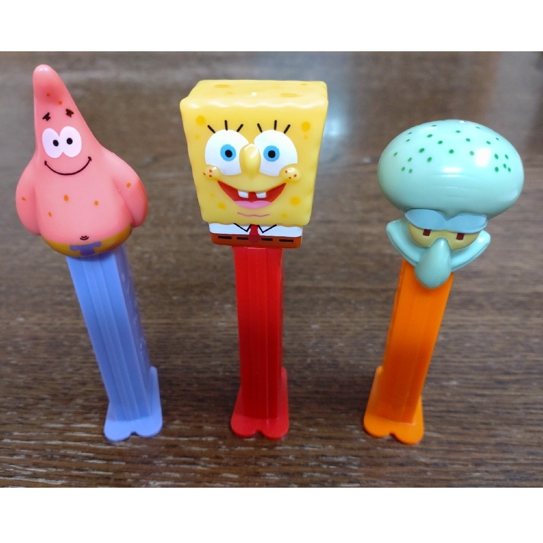 PEZ☆スポンジボブ エンタメ/ホビーのおもちゃ/ぬいぐるみ(キャラクターグッズ)の商品写真