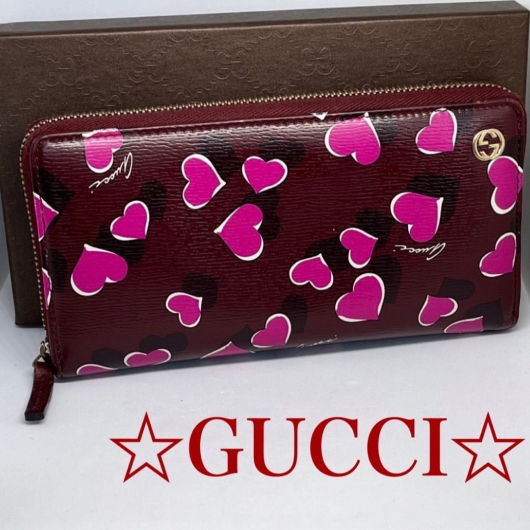 GUCCI ラウンドジップ長財布-