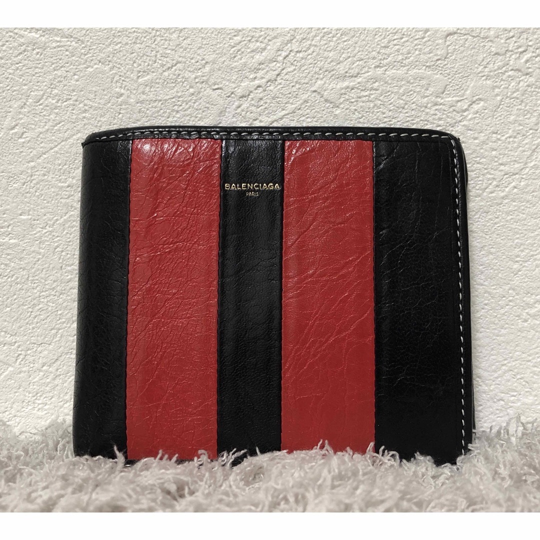 【訳あり特価】BALENCIAGA バレンシアガ 二つ折り財布ファッション小物