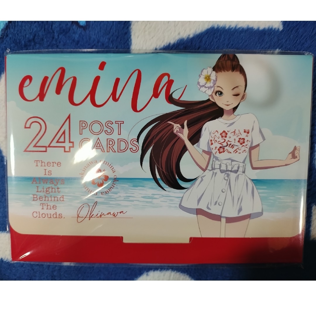 安室奈美恵/エミーナ 扇子・絵葉書 沖縄限定③ 安室奈美恵/エミーナ 扇子・絵葉書 沖縄限定③