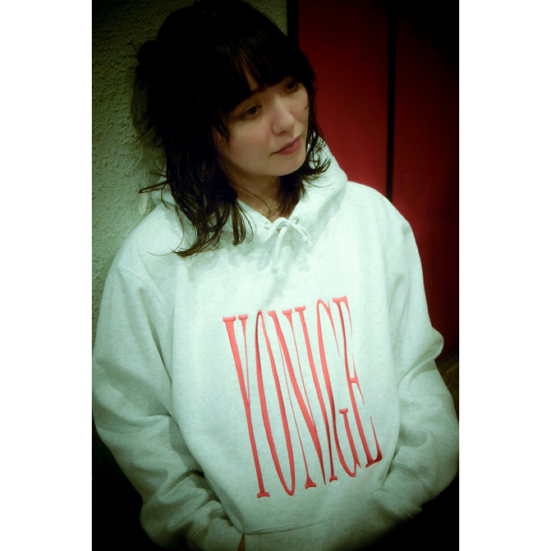 yonige Vertical yonige hoodie / Ash