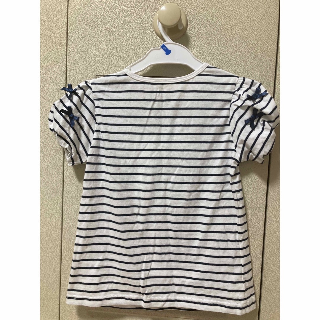 西松屋(ニシマツヤ)の西松屋 夏服 130cm キッズ/ベビー/マタニティのキッズ服女の子用(90cm~)(Tシャツ/カットソー)の商品写真