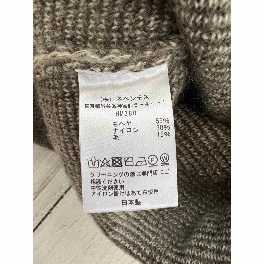 needles union 別注 カーディガン L 希少 ブラウン ベージュ