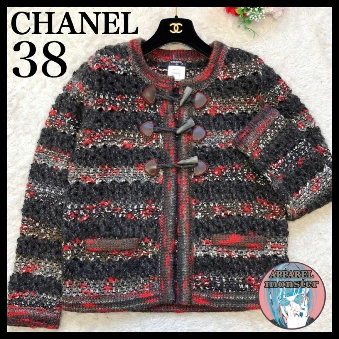 CHANEL - CHANEL シャネル ツイード ジャケット 38 ココ P42 カシミヤ ...