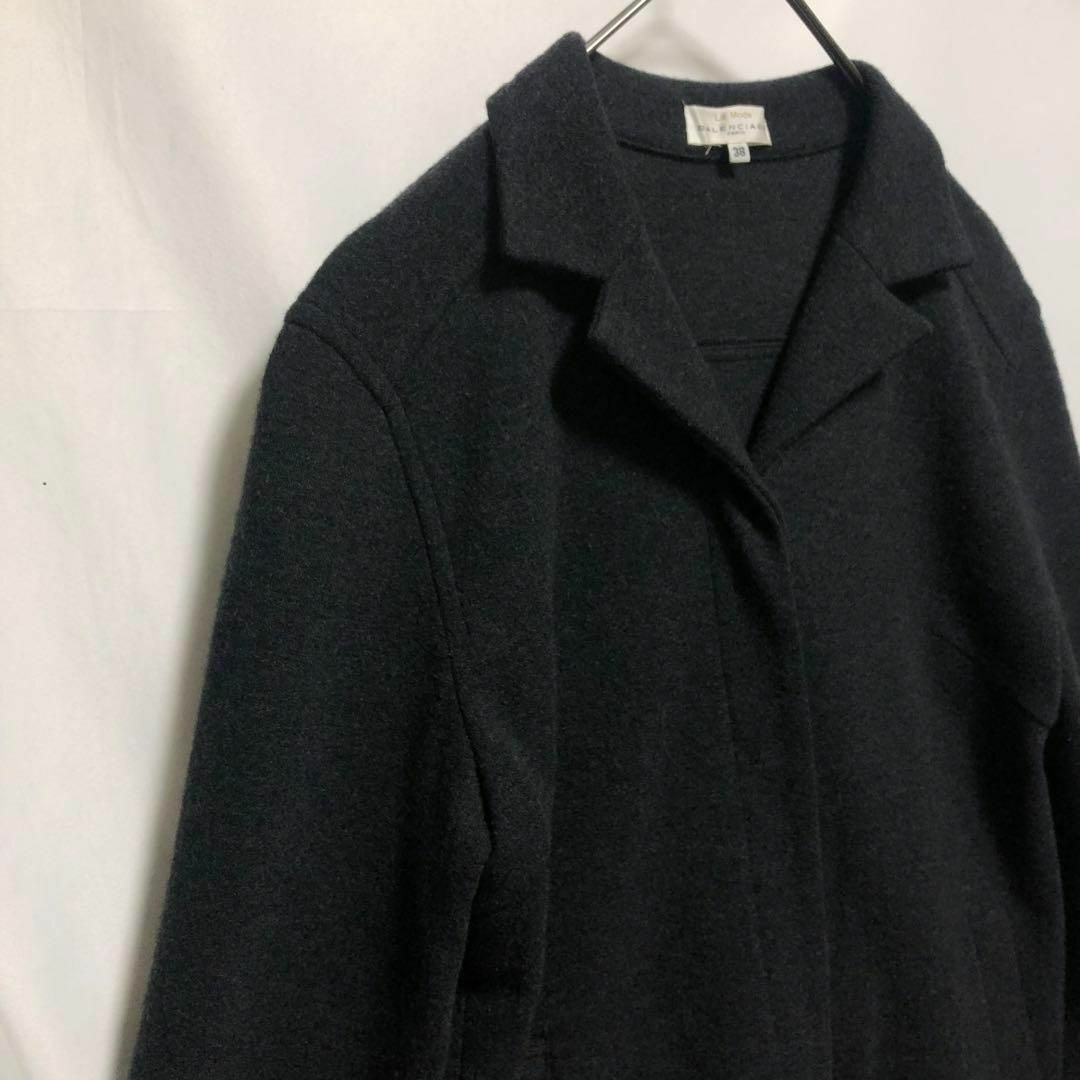 Balenciaga - 美品 BALENCIAGA バレンシアガ ウール 比翼 シャツ
