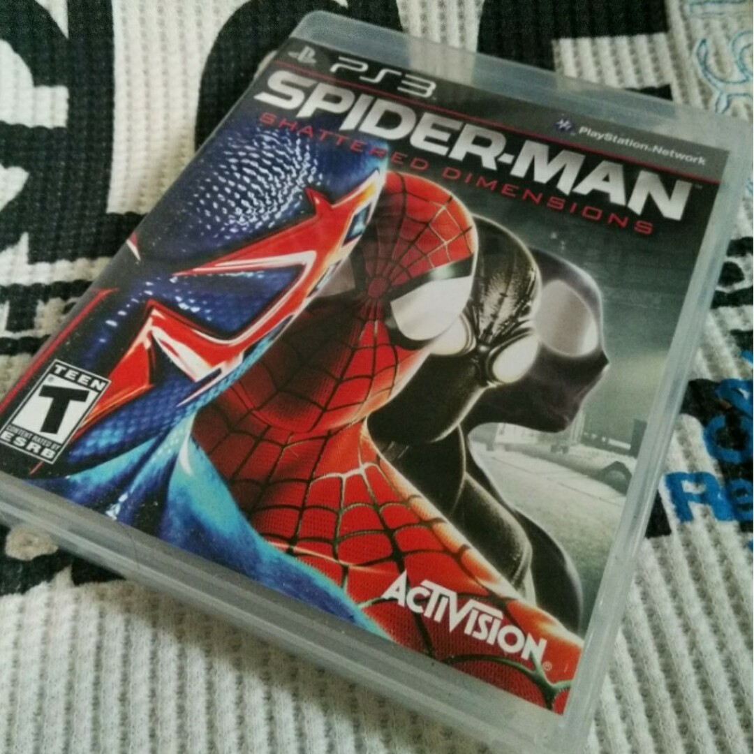 エンタメ/ホビーPS3 海外ゲーム スパイダーマン シャタード ディメンションズ