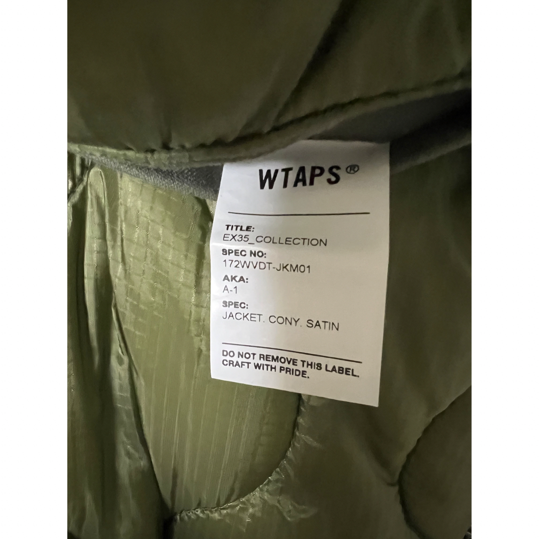 WTAPS A-1 JACKET CONY SATIN L ダブルタップス