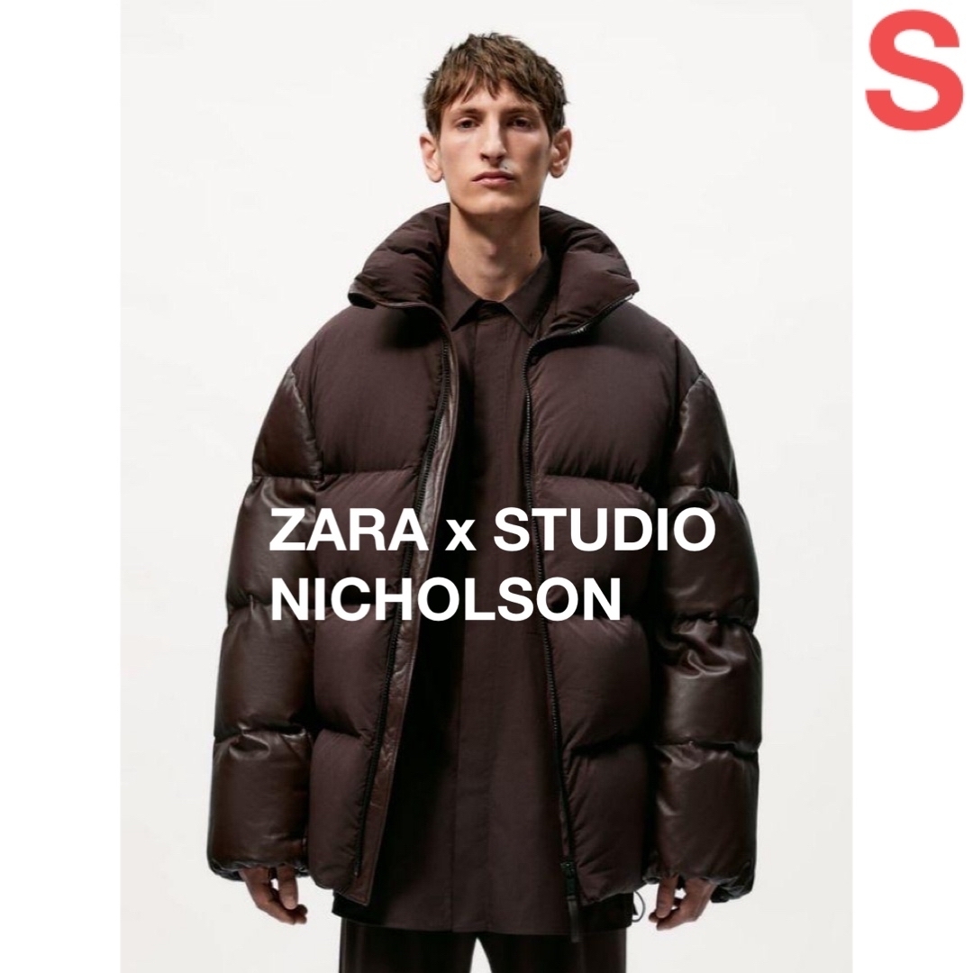 ZARA - 【ZARA x STUDIO NICHOLSON】 コントラストダウン ZARA - 【ZARA x STUDIO NICHOLSON】 コントラストダウン