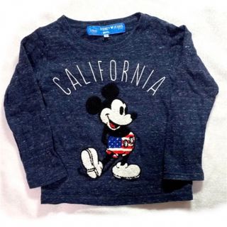 ディズニー(Disney)のDisney JEANS   長袖　ふんわり裏起毛　カットソー(Tシャツ/カットソー)