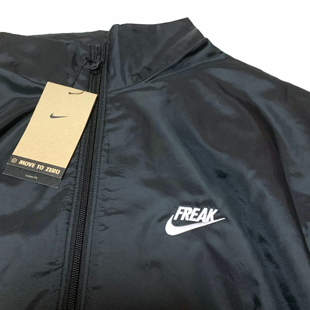 NIKE(ナイキ)の新品　Mサイズ　ナイキ ヤニス ライトウェイト トラックジャケット　ブラック メンズのジャケット/アウター(ナイロンジャケット)の商品写真