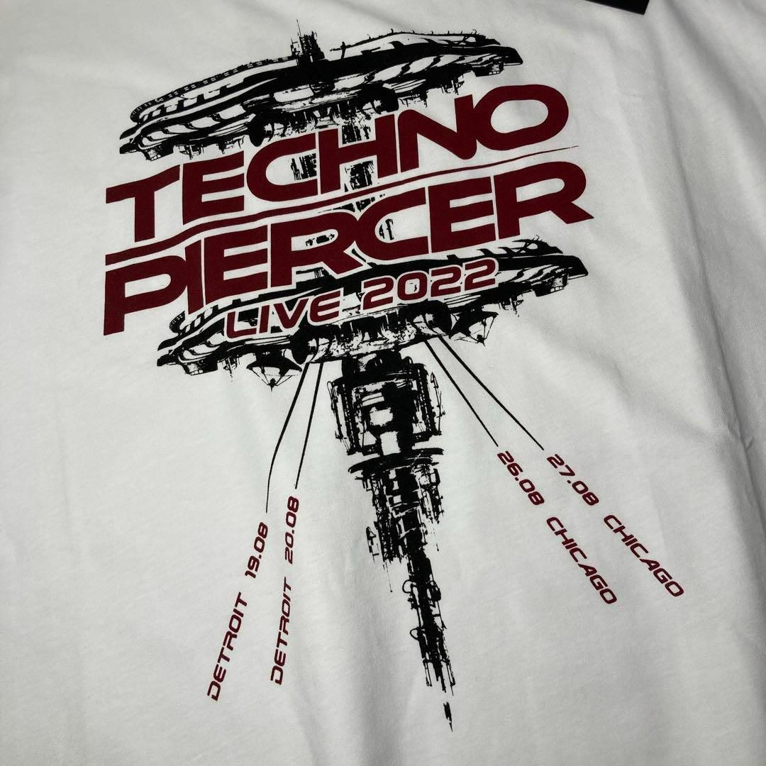 ラフシモンズ Techno Piercer オーバーサイズ Tシャツ - www