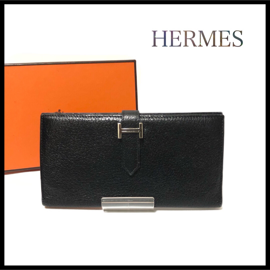 Hermes - 【美品】HERMES エルメス ベアン 長財布 I刻印の通販 by k