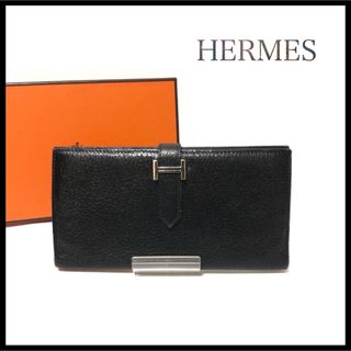 Hermes - 極美品 エルメス □J 刻印 ドゴン GM レザー 長財布 ロング ...