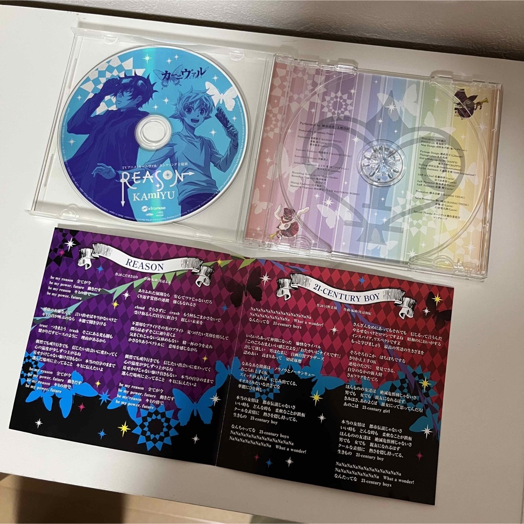 カーニヴァル カード CD セット エンタメ/ホビーのCD(アニメ)の商品写真