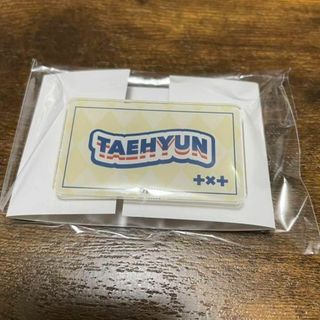 トゥモローバイトゥギャザー(TOMORROW X TOGETHER)の★TXT テヒョン カフェ アクリル ネームプレート(アイドルグッズ)