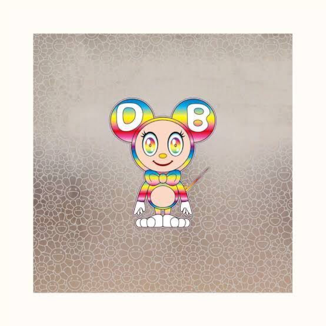 村上隆 DOB 2021 Rainbow 版画 サイン入り ED100