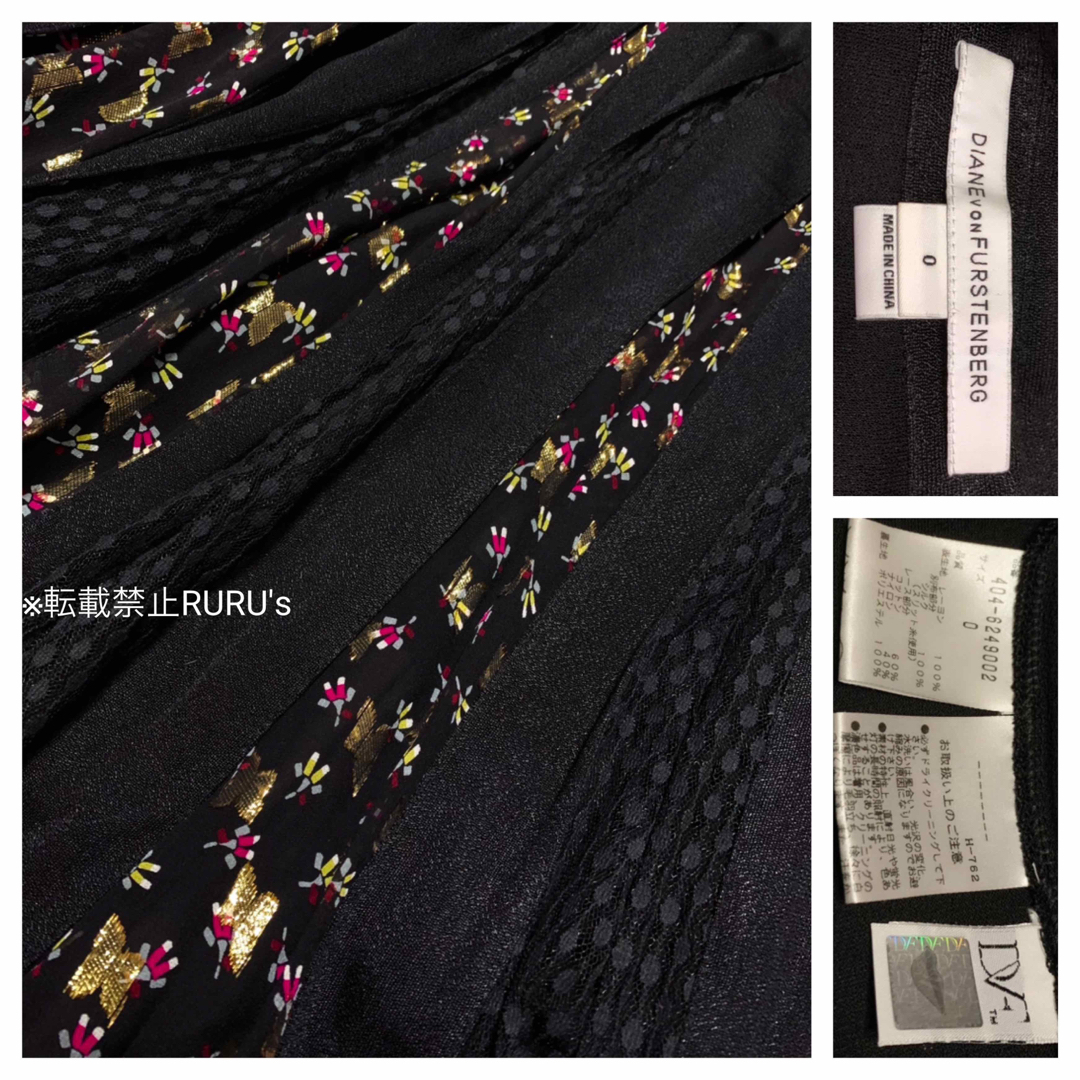 DIANE von FURSTENBERG - 新品 ダイアンフォンファステンバーグ 箔