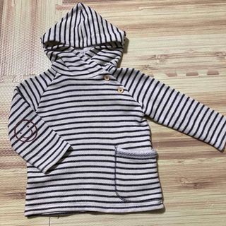 ザラキッズ(ZARA KIDS)のZARA BABY  ボーダー　トレーナー　パーカー　カットソー(Tシャツ/カットソー)