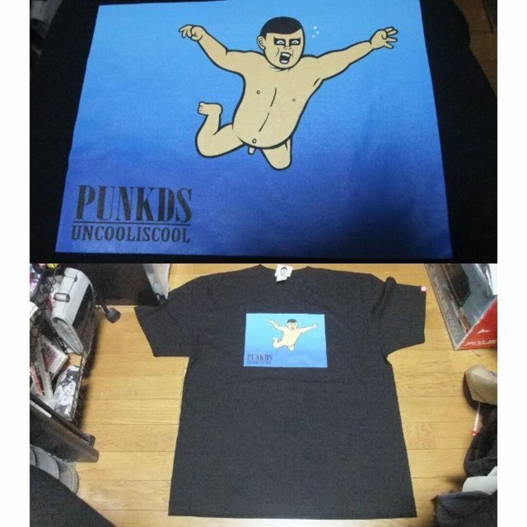 モッシュ ダイブ 未使用 punkdrunkers Tシャツ L フェス