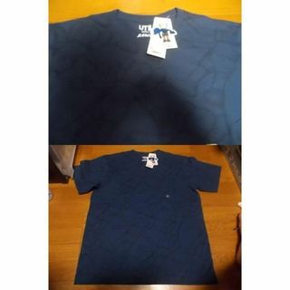 ユニクロ(UNIQLO)の新品 kaws カウズ コラボ 総柄 Tシャツ XL uniqlo ユニクロ(Tシャツ/カットソー(半袖/袖なし))