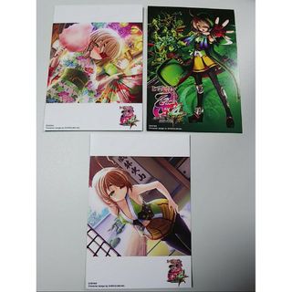 戦国乙女　戦乱に閃く炯眼の軍師　美少女アニメ　パチスロ　遊技カード　新品　計３枚(その他)