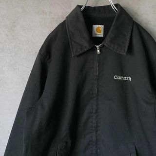 カーハート　裏地ボア　ダック地　フェード　ワンポイント　Carhartt