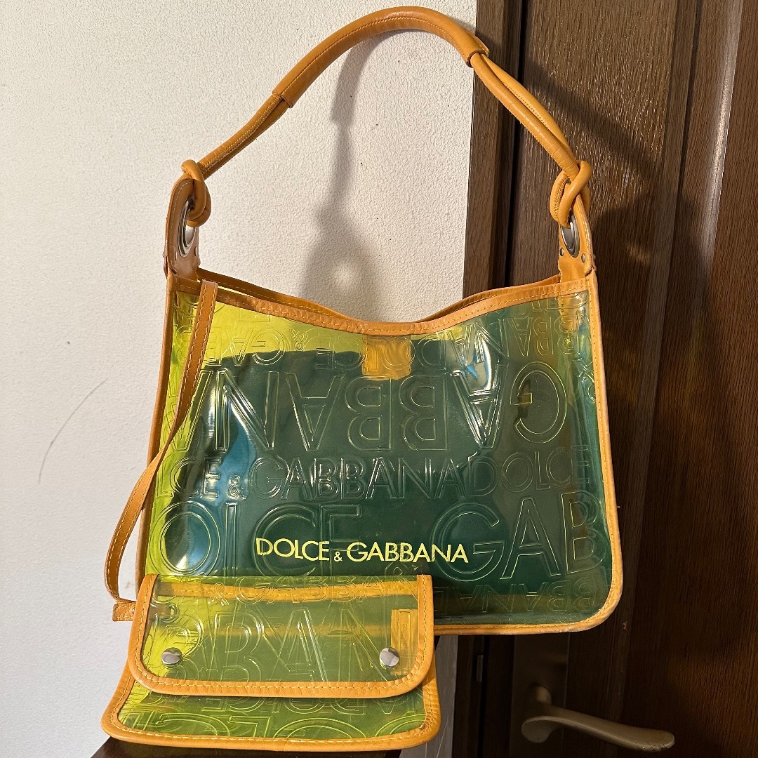 DOLCE&GABBANA(ドルチェアンドガッバーナ)の★Dolce&Gabbana ドルチェ&ガッバーナ D&G トートバッグ クリア レディースのバッグ(ショルダーバッグ)の商品写真