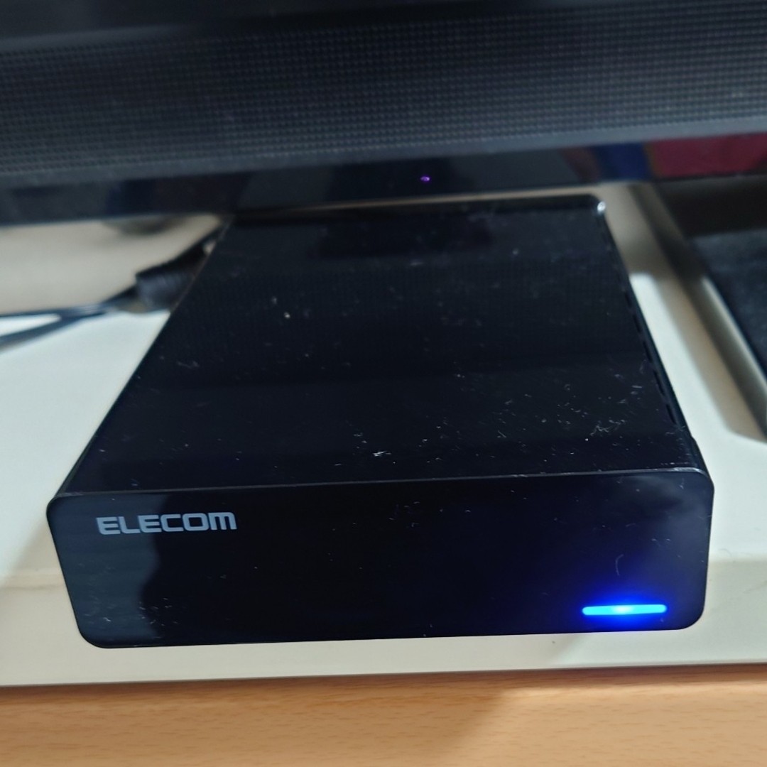 ELECOM 外付けハードディスク 2TB ELD-ERT020ubk 大容量
