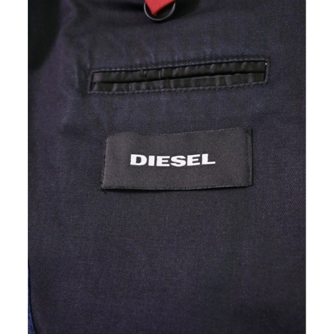 DIESEL(ディーゼル)のDIESEL ディーゼル テーラードジャケット 46(M位) 紺 【古着】【中古】 メンズのジャケット/アウター(テーラードジャケット)の商品写真