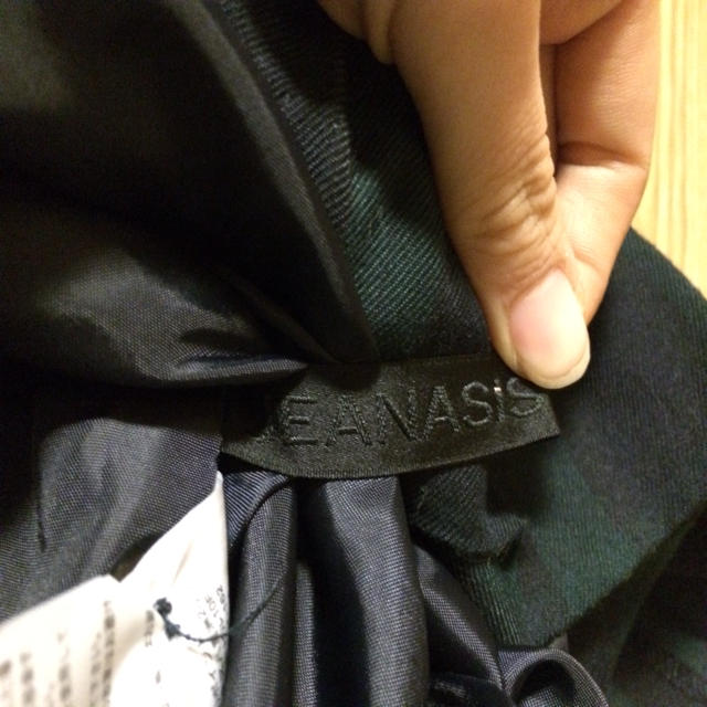 JEANASIS(ジーナシス)のチェックミニスカート レディースのスカート(ミニスカート)の商品写真