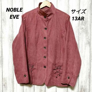 NOBLE EVE　サイズ13AR　ジャケット　スウェード調　大きいサイズ(その他)