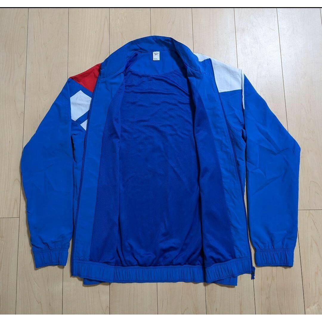 3XL 良品 Reebok CLASSIC VECTOR TRACK TOP 青 1