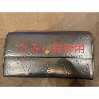 ルイヴィトン(LOUIS VUITTON)のルイヴィトン　ヴェルニ　長財布(財布)