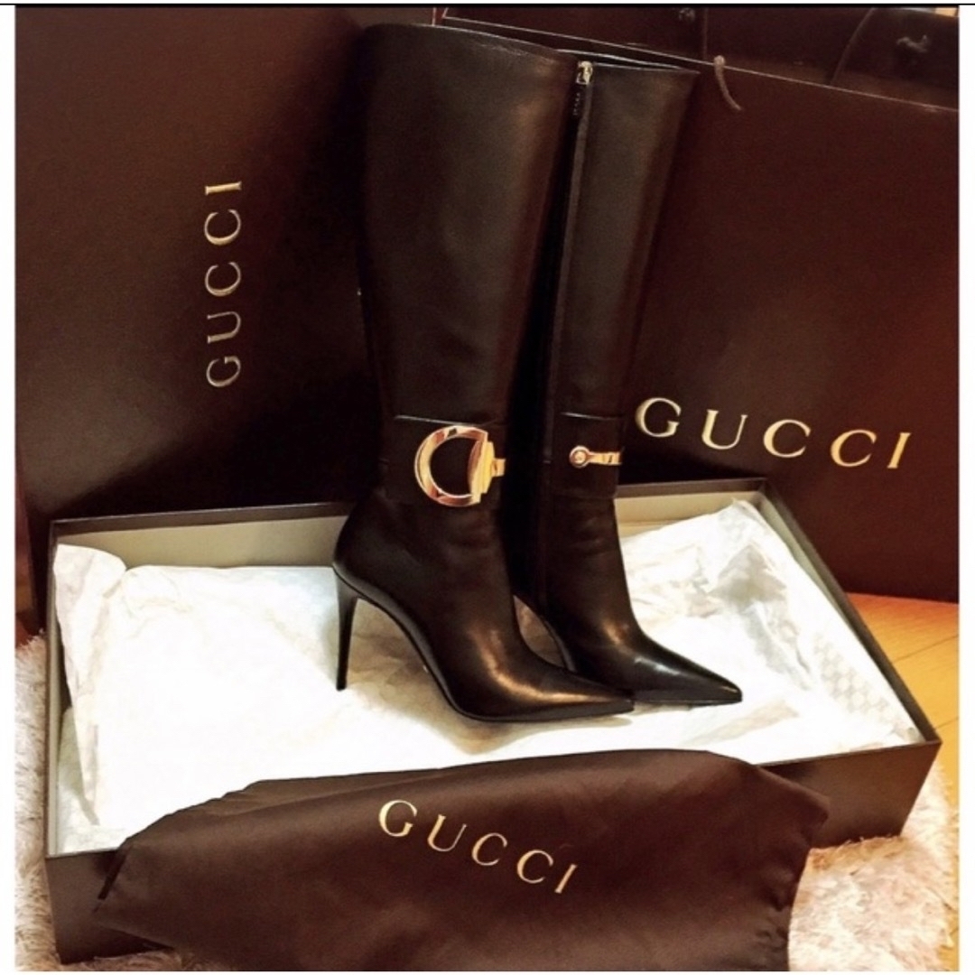 Gucci(グッチ)のGucciブーツ レディースの靴/シューズ(ブーツ)の商品写真