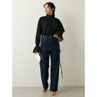 ウィムガゼット(Whim Gazette)の【インディゴブルー】ワンウォッシュサスペンダーDENIM(その他)