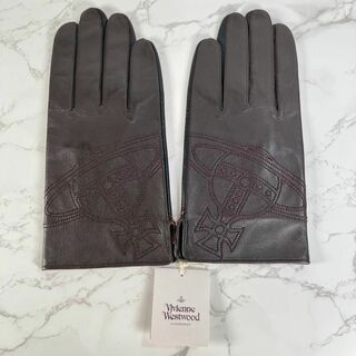 ヴィヴィアン(Vivienne Westwood) 手袋(メンズ)（ブラウン/茶色系）の 