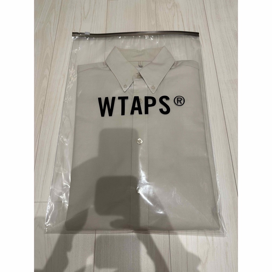 WTAPS BD 01 / LS / COTTON. OXFORD BEIGE