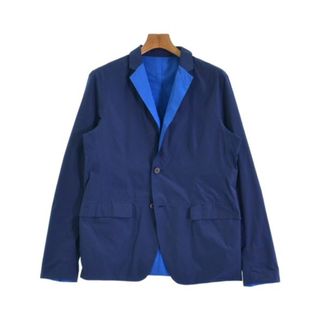 ジルサンダー(Jil Sander)のJIL SANDER ジルサンダー カジュアルジャケット 48(L位) 紺 【古着】【中古】(テーラードジャケット)