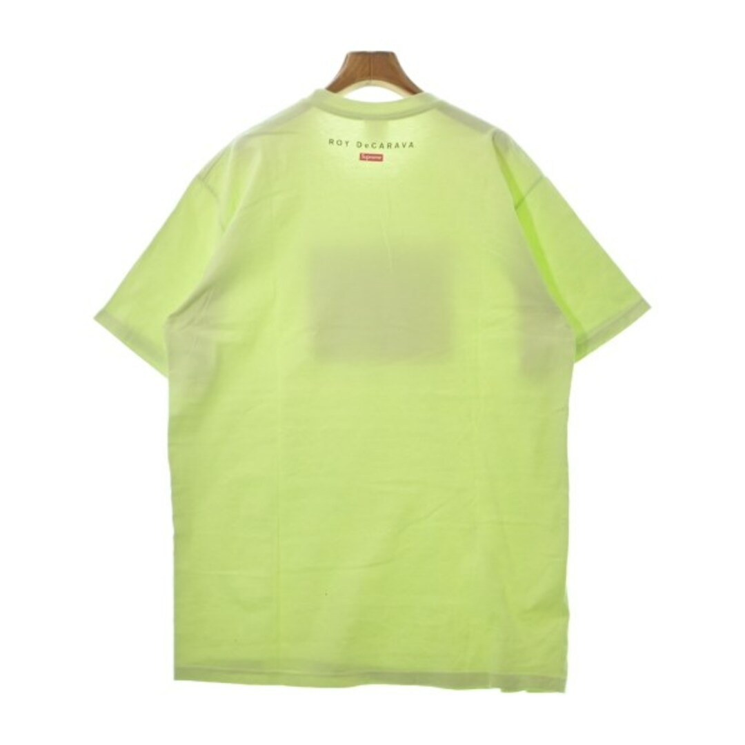 Supreme - Supreme シュプリーム Tシャツ・カットソー L 黄緑 【古着