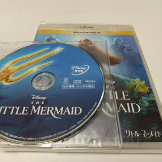 ディズニー(Disney)の「リトルマーメイド　実写版」DVDディスク純正ケース付き(外国映画)