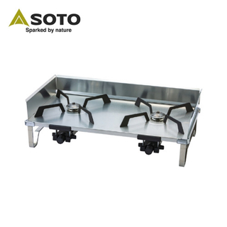 ソト(SOTO)のSOTO レギュレター2バーナーGRID ST-526(ストーブ/コンロ)