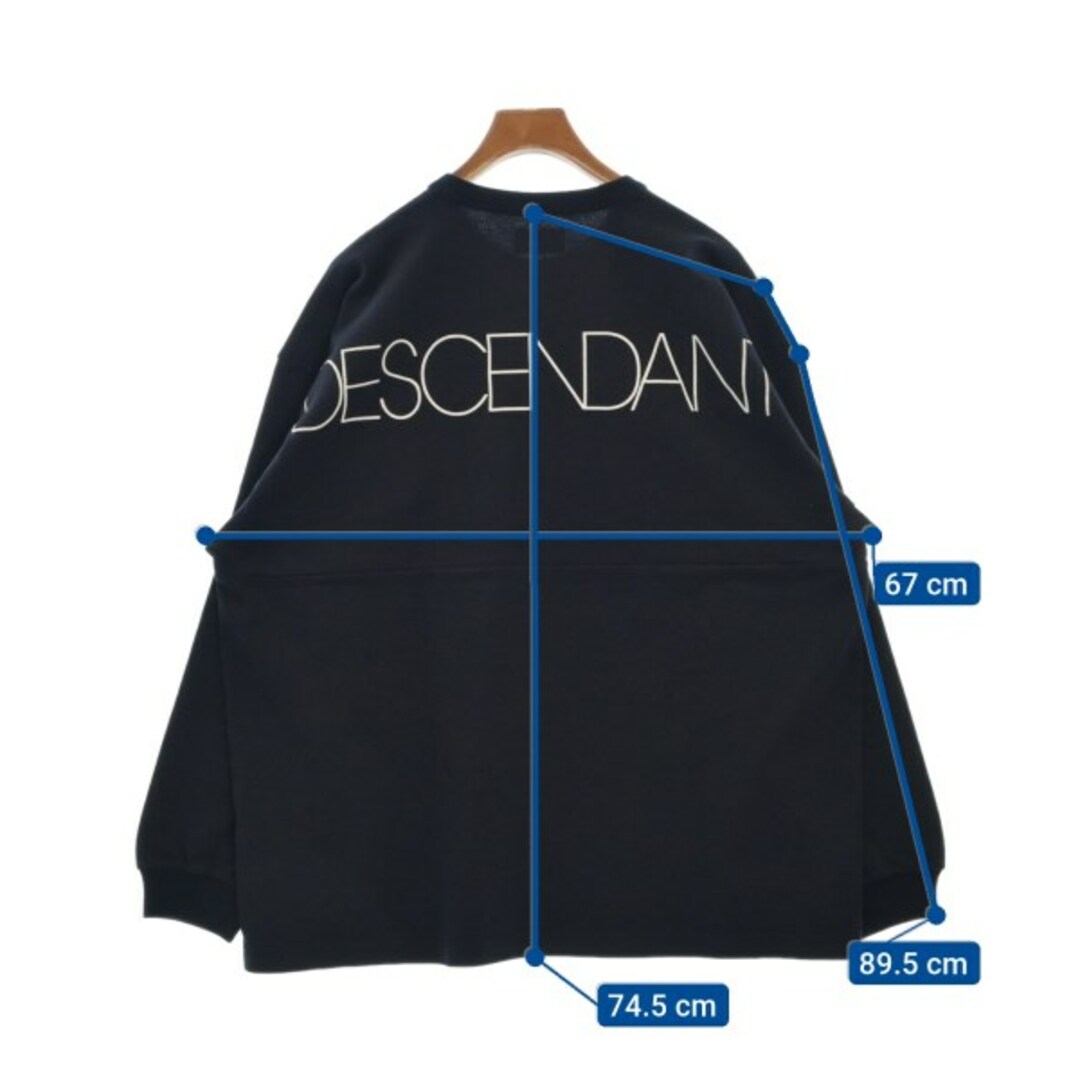 DESCENDANT ディセンダント Tシャツ・カットソー 3(L位) 紺 【古着】 7