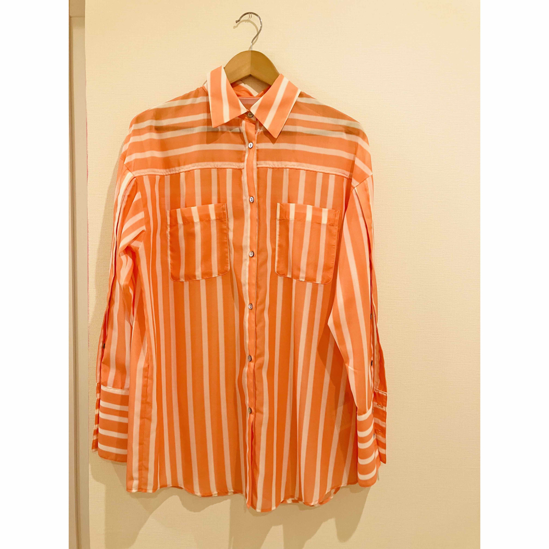 MAISON SPECIAL】シアーシャツ-
