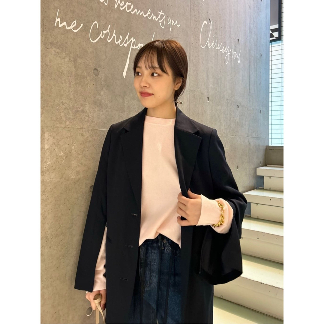 SLOBE IENA - 新作コットンダブルフェイスニットプルオーバーの通販 by