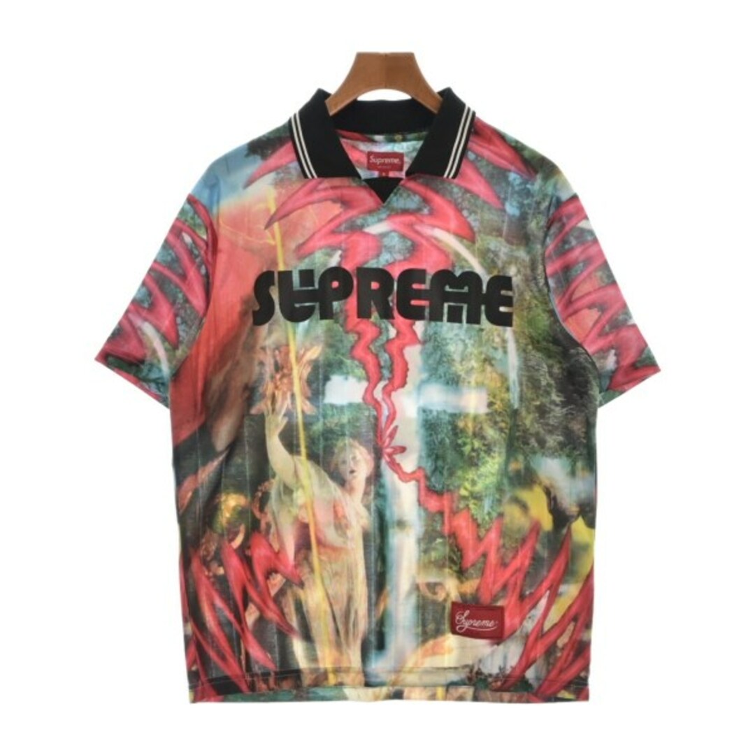 Supreme シュプリーム Tシャツ・カットソー S 赤x緑x黄等(総柄)