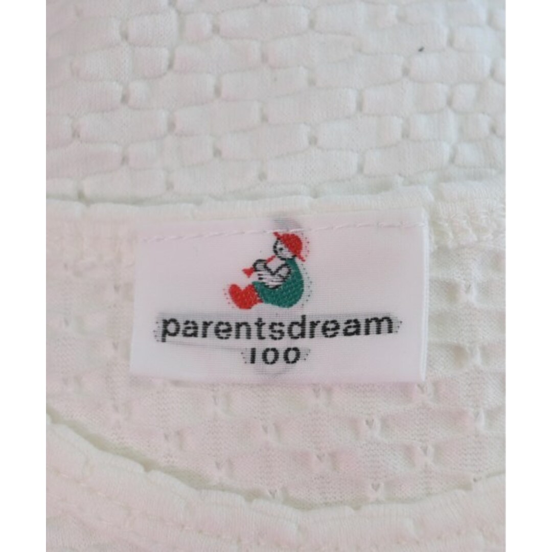 Parents Dream(ペアレンツドリーム)のParents Dream Tシャツ・カットソー 100 白系 【古着】【中古】 キッズ/ベビー/マタニティのキッズ服女の子用(90cm~)(Tシャツ/カットソー)の商品写真