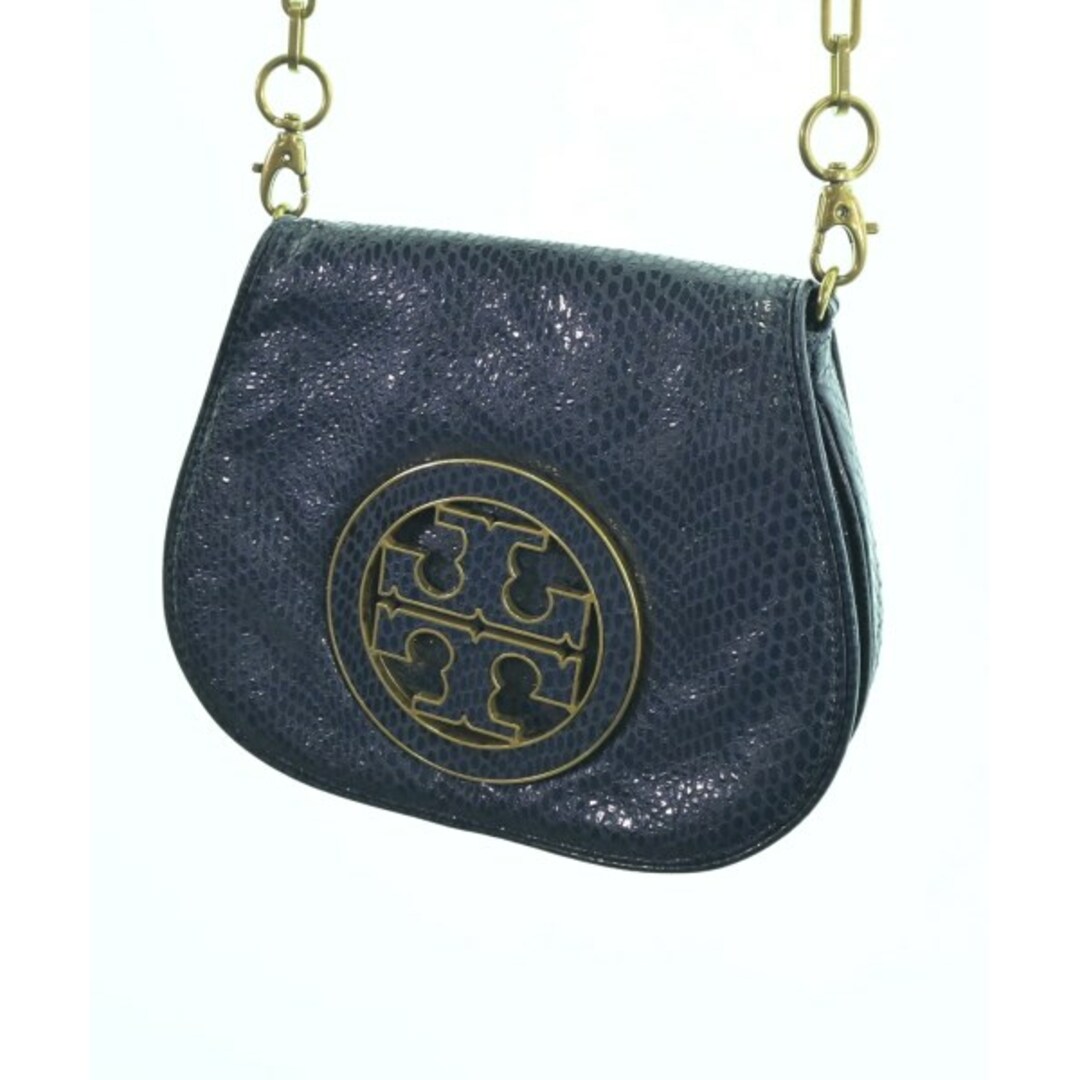 Tory Burch(トリーバーチ)のTORY BURCH トリーバーチ ショルダーバッグ - 紺系(パイソン) 【古着】【中古】 レディースのバッグ(ショルダーバッグ)の商品写真