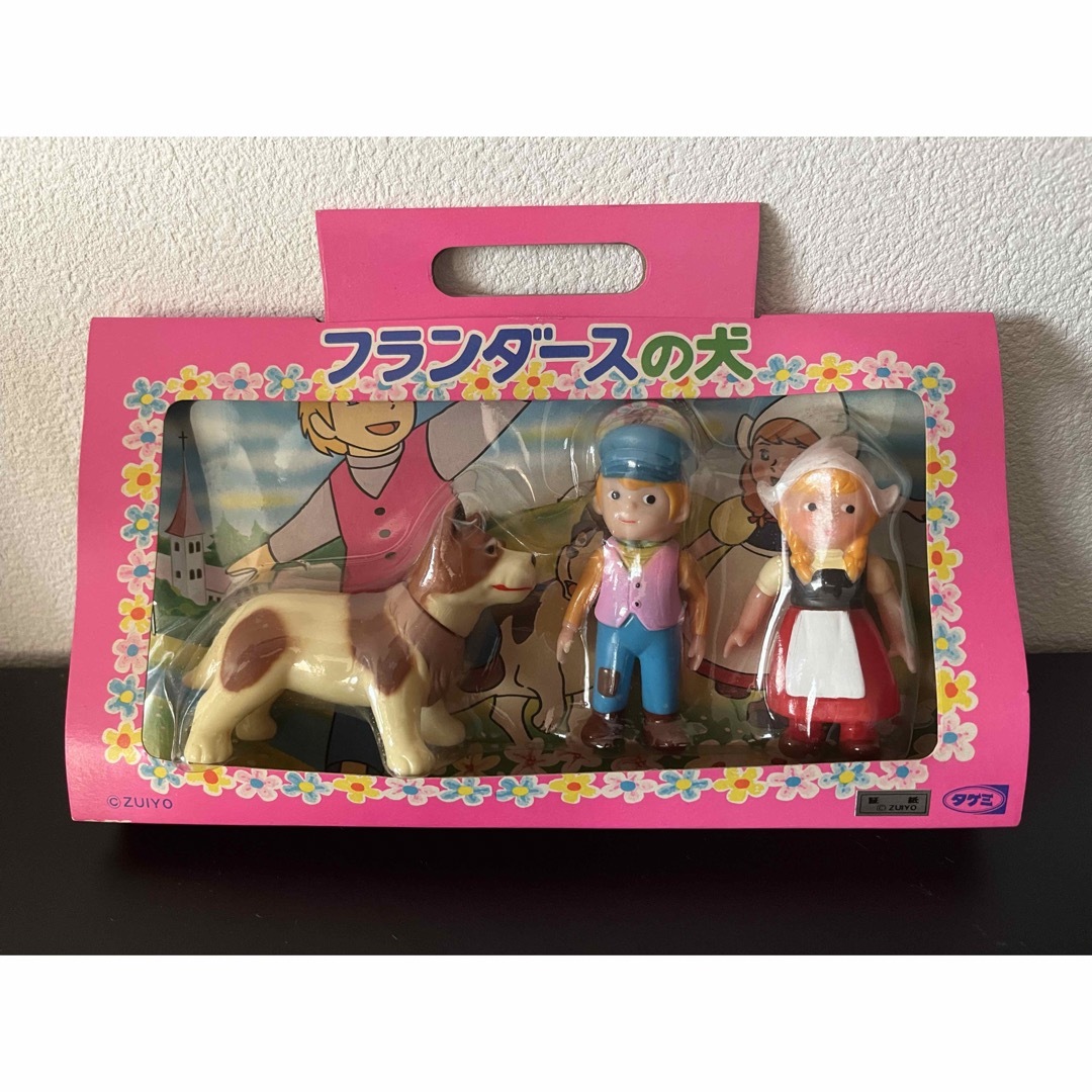 フランダースの犬 ソフビ人形 タケミ ネロ アロア 物語る フランダースの犬 ソフビ人形 タケミ ネロ アロア 物語る