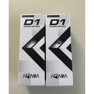 ホンマゴルフ(本間ゴルフ)の「新品」HONMA ゴルフボール　D1 ホワイト　(その他)